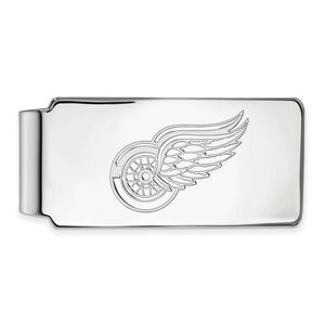 Sterling Silver NHL Detroit Red Wings Money Clip